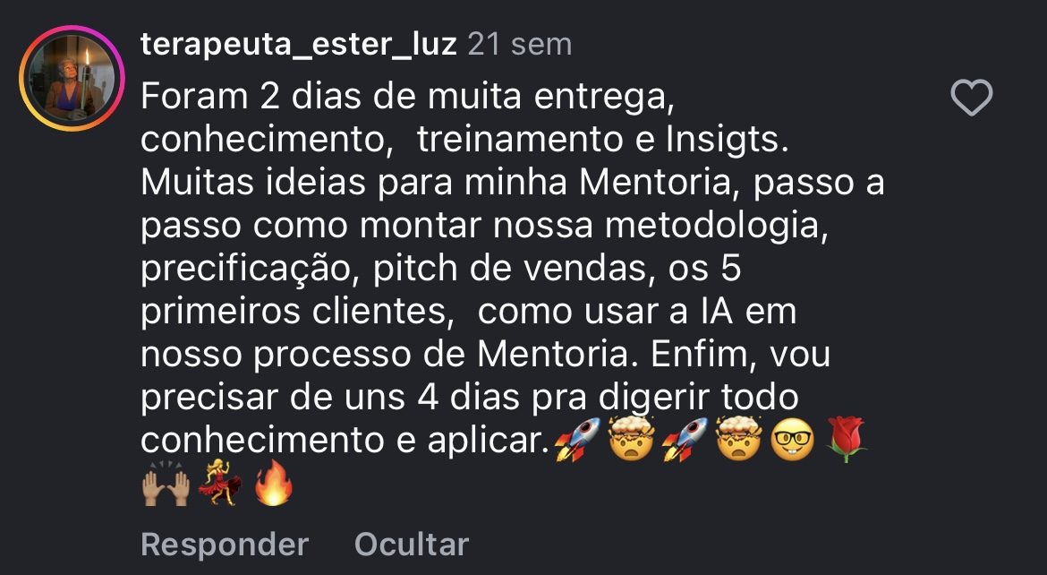 Depoimento de aluna 2